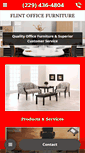 Mobile Screenshot of flintofficefurniture.com