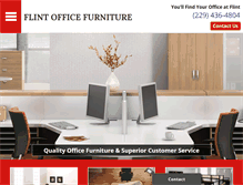 Tablet Screenshot of flintofficefurniture.com